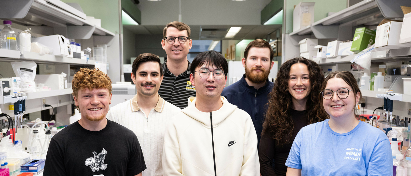 Group photo of lab members